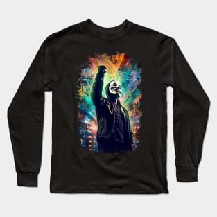 Revolutionary Spirit: Anonymous Fist of Freedom T-Shirt Long Sleeve T-Shirt